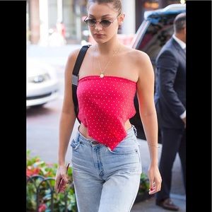 American Eagle Flower Bandana Top 💛💖💚